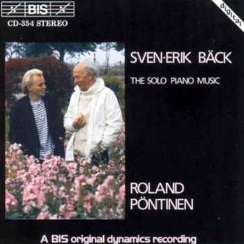 CD Sven-Erik Bäck: The Solo Piano Music 493121