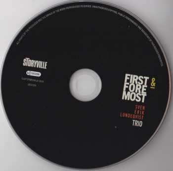 CD Sven Erik Lundeqvist Trio: First & Foremost DIGI 534013