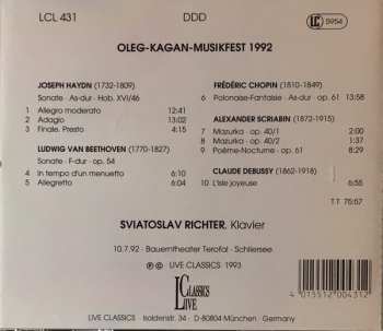 CD Sviatoslav Richter: Haydn / Beethoven / Chopin / Scriabin / Debussy 309846