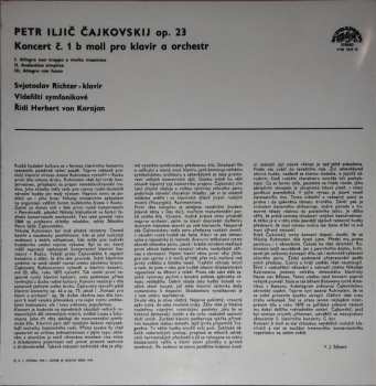 LP Sviatoslav Richter: Koncert Pro Klavír A Orchestr Č.1 B Moll Op.23 417384