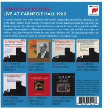 13CD/Box Set Sviatoslav Richter: Live At Carnegie Hall 1960 175473