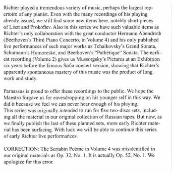 2CD Sviatoslav Richter: Sviatoslav Richter In The 1950s 319430