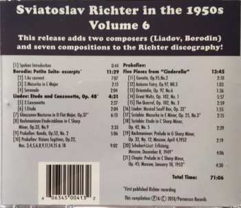 CD Sviatoslav Richter: Sviatoslav Richter In The 1950s 324214