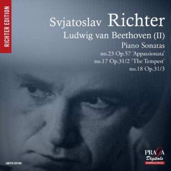 Album Sviatoslav Richter: Ludwig van Beethoven (II) - Piano Sonatas No.23 Op.57 'Appassionata', No.17 Op.31/2 'The Tempest', No.18 Op.31/3