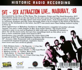 CD Svt: Sex Attraction Live... Mabuhay, '80 228818