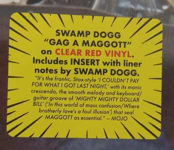LP Swamp Dogg: Gag A Maggot CLR 529570
