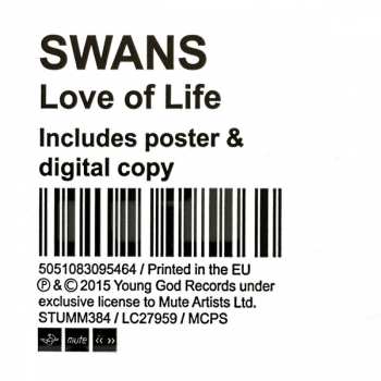 LP Swans: Love Of Life 354535
