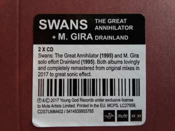 2CD Swans: The Great Annihilator / Drainland 14664