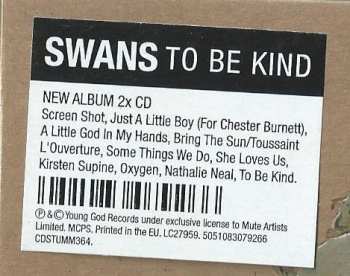 2CD Swans: To Be Kind 36733