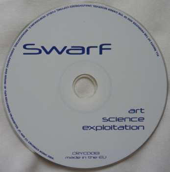 CD Swarf: Art Science Exploitation 245305