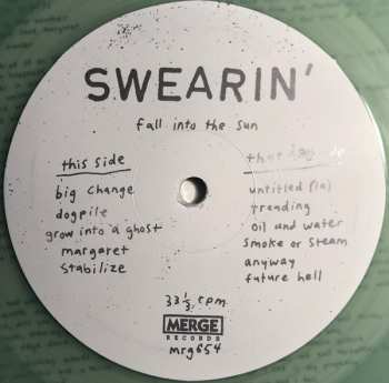 LP Swearin': Fall Into The Sun LTD | CLR 64992