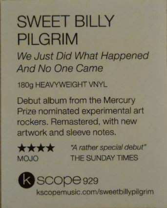 LP Sweet Billy Pilgrim: We Just Did What Happened And No One Came 39756