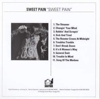 CD Sweet Pain: Sweet Pain LTD 392107