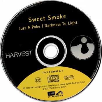 CD Sweet Smoke: Just A Poke / Darkness To Light 45990