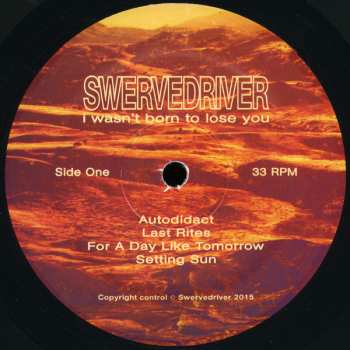 2LP Swervedriver: I Wasn't Born To Lose You 471453