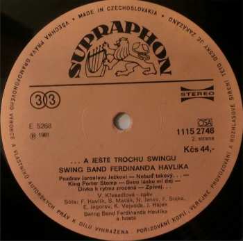 LP Swing Band Ferdinanda Havlíka: ...A Ještě Trochu Swingu 425978