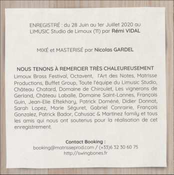 CD Nicolas Gardel: La Part Des Anges