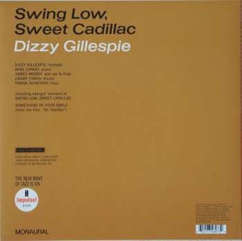 LP Dizzy Gillespie: Swing Low, Sweet Cadillac 35340