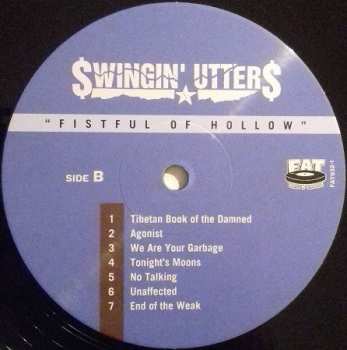 LP Swingin' Utters: Fistful Of Hollow 131308