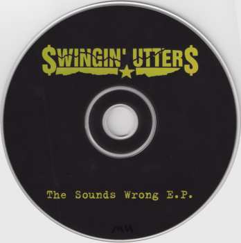 CD Swingin' Utters: The Sounds Wrong E.P. 234585
