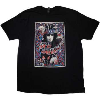 Merch Syd Barrett: Syd Barrett Unisex T-shirt: Melty Poster (ex-tour) (xx-large) XXL