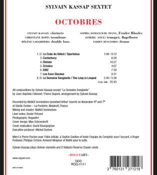 CD Sylvain Kassap Sextet: Octobres 470618