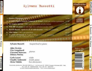 CD Sylvano Bussotti: Four Pianos 330470