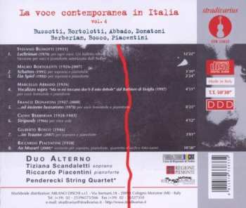 CD Sylvano Bussotti: La Voce Contemporanea In Italia Vol. 4 314657