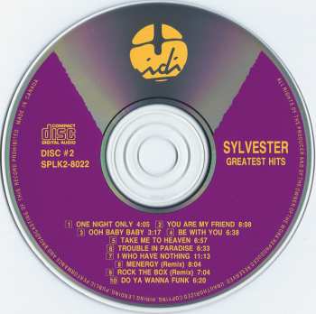 2CD Sylvester: Greatest Hits 119501