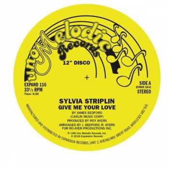 LP Sylvia Striplin: Give Me Your Love / You Can't Turn Me Away 438724