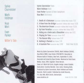 CD Sylvie Courvoisier: Miller's Tale 522989