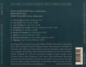 CD Sylvie Courvoisier Trio: Free Hoops 93024