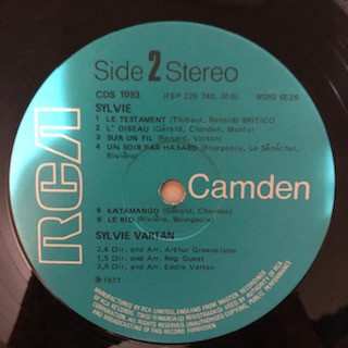 LP Sylvie Vartan: Sylvie