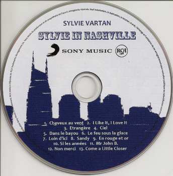 CD Sylvie Vartan: Sylvie In Nashville 249077