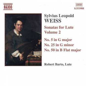 Album Sylvius Leopold Weiss: Sonatas For Lute, Volume 2