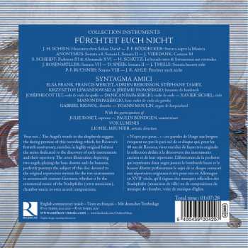 CD Syntagma Amici: Fürchtet Euch Nicht - Bassoons & Bombardes Music From The German Baroque 323742