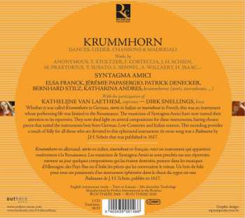 CD Syntagma Amici: Krummhorn - Storto, Tournebout 262017