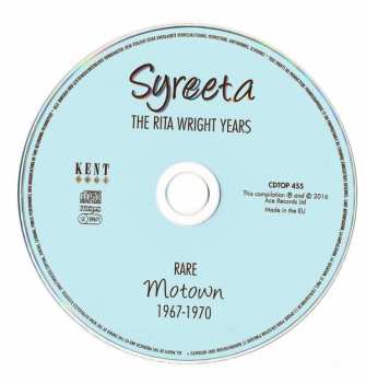 CD Syreeta: The Rita Wright Years (Rare Motown 1967-1970) 263299