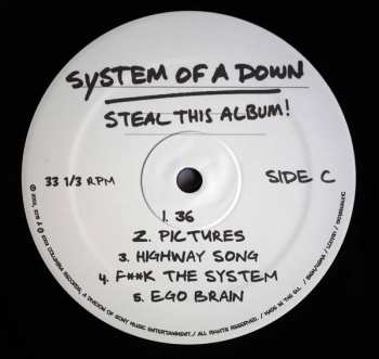 2LP System Of A Down: Steal This Album! 384877