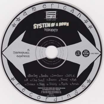 CD System Of A Down: Toxicity
