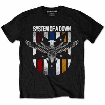 Merch System Of A Down: Tričko Eagle Colours