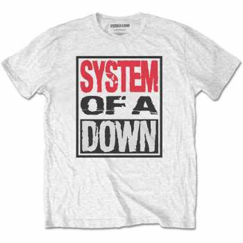 Merch System Of A Down: Tričko Triple Stack Box 