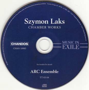 CD Szymon Laks: Chamber Works 177254