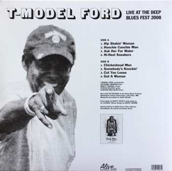LP T-Model Ford: Live At The Deep Blues Fest 2008 LTD | CLR 456210