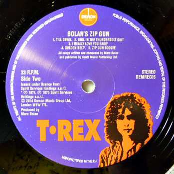 LP T. Rex: Bolan's Zip Gun 349113