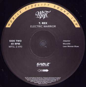 2LP T. Rex: Electric Warrior NUM | LTD 535937