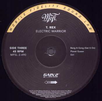 2LP T. Rex: Electric Warrior NUM | LTD 535937