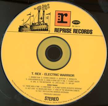 CD T. Rex: Electric Warrior