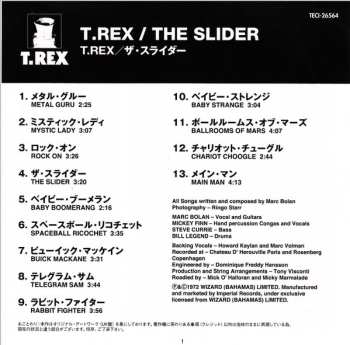 CD T. Rex: The Slider