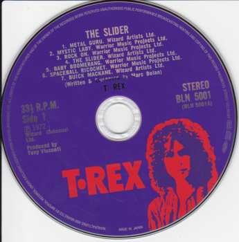 CD T. Rex: The Slider